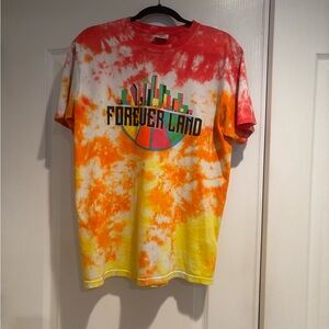 Tie-Dye Forever Land Graphic T-Shirt